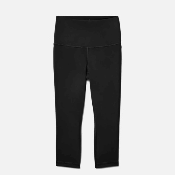 Everlane The Perform Cropped Legging Size Large Black - Picture 1 of 8